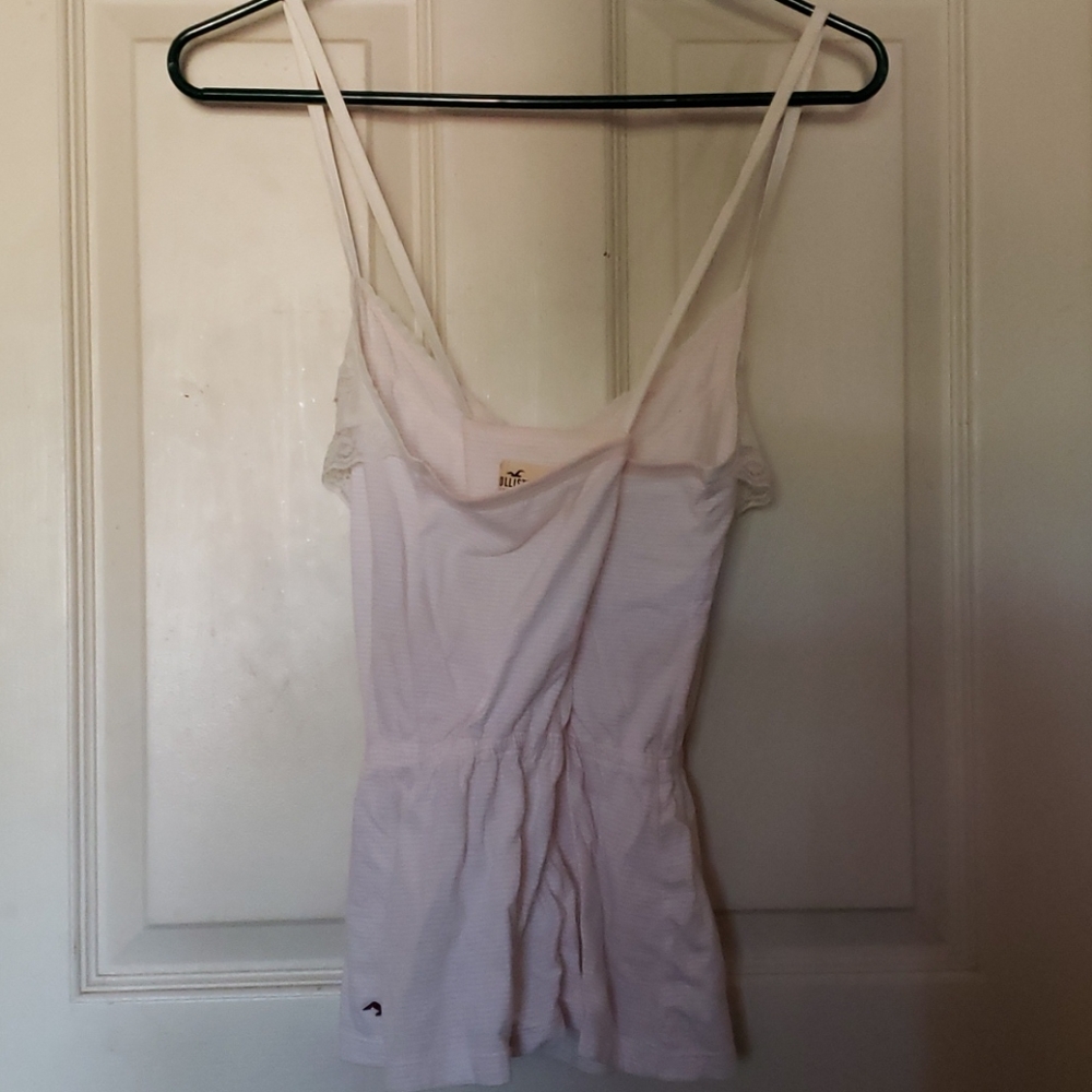 Hollister Vross-Back Lace Detail Tank M - Picture 2 of 2